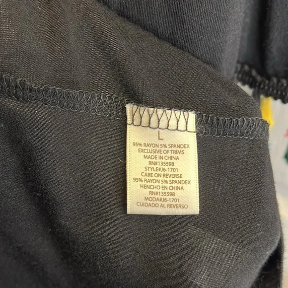 🟡 Liberty Love Colorful Tassel Romper Size L - Picture 4 of 4